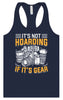 Photography Not Hoarding, It's Gear Women's Racerback Tank