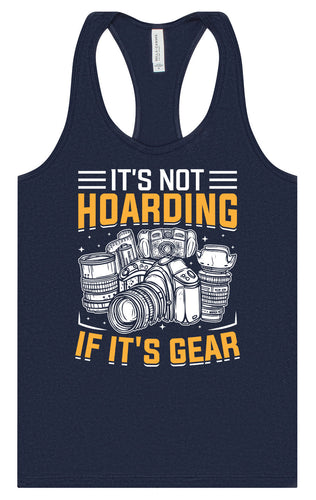 Photography Not Hoarding, It's Gear Women's Racerback Tank