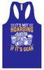 Photography Not Hoarding, It's Gear Women's Racerback Tank