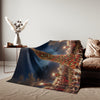 Christmas Tree Lighting Celebration Blanket