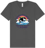 Side Quest Brought By ADHD Unisex V-Neck Shirt
