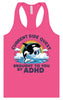 Side Quest Brought By ADHD Women's Racerback Tank
