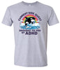 Side Quest Brought By ADHD Adult Gildan Soft Shirt