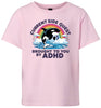 Side Quest Brought By ADHD Children's Gildan Soft Shirt