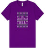 Sweater Style Oh Christmas Treat Adult Bella Canvas Shirt