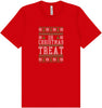 Sweater Style Oh Christmas Treat Adult Bella Canvas Shirt