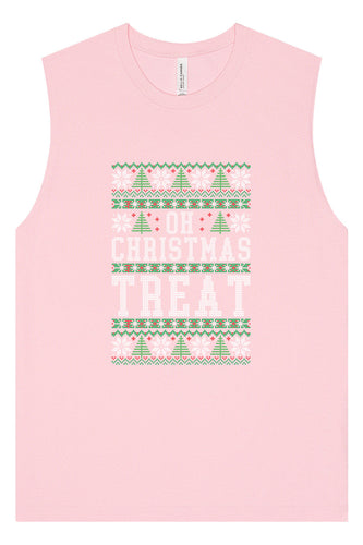 Sweater Style Oh Christmas Treat Muscle Tank