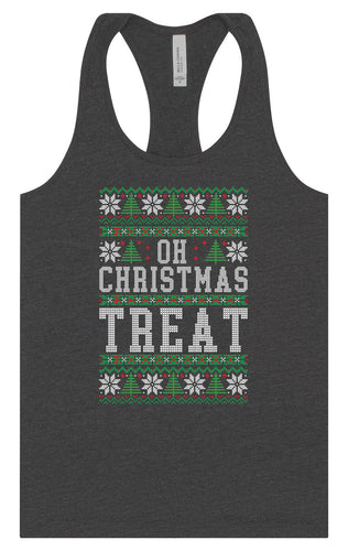 Sweater Style Oh Christmas Treat Women's Racerback Tank