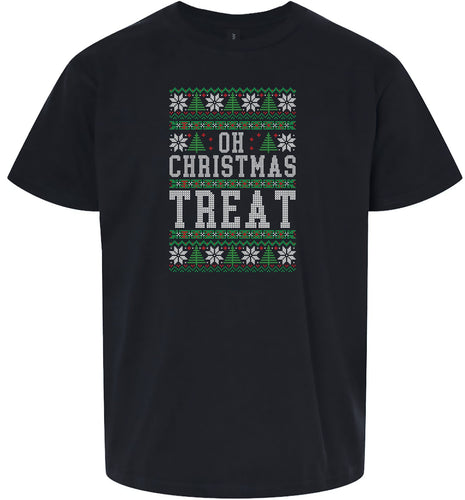 Sweater Style Oh Christmas Treat Children's Gildan Soft Shirt
