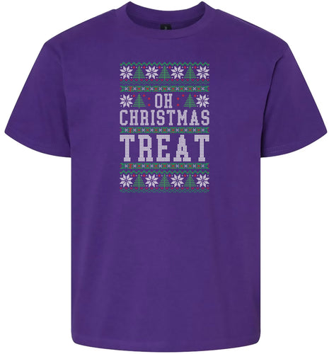 Sweater Style Oh Christmas Treat Children's Gildan Soft Shirt