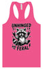 Unhinged and Feral Women's Racerback Tank