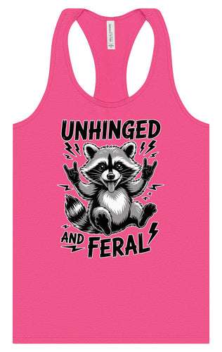 Unhinged and Feral Women's Racerback Tank