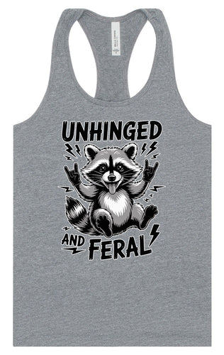 Unhinged and Feral Women's Racerback Tank
