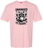 Unhinged and Feral Adult Gildan Soft Shirt