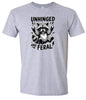 Unhinged and Feral Adult Gildan Soft Shirt