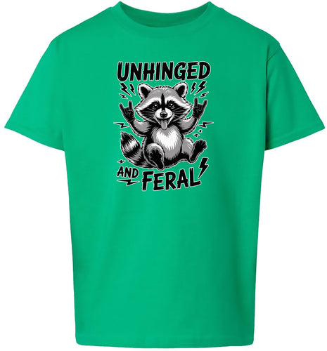 Unhinged and Feral Children's Gildan Soft Shirt