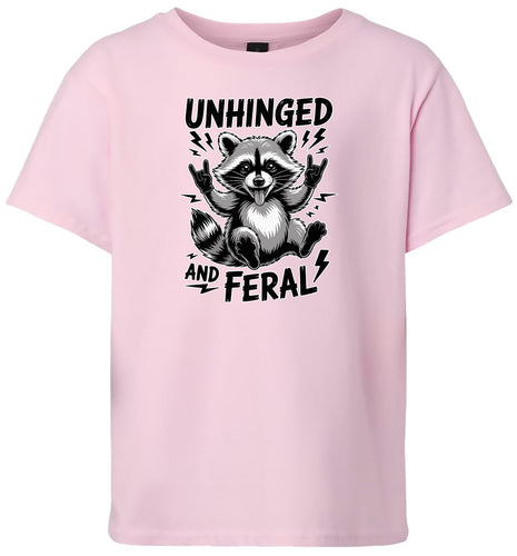 Unhinged and Feral Children's Gildan Soft Shirt