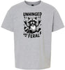 Unhinged and Feral Children's Gildan Soft Shirt