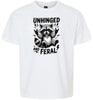 Unhinged and Feral Children's Gildan Soft Shirt