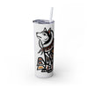 Skinny Tumbler with Straw – 20 oz Stainless Steel Cup