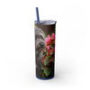 Skinny Tumbler with Straw – 20 oz Stainless Steel Cup