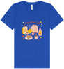 Cozy Girlie Club Unisex V-Neck Shirt