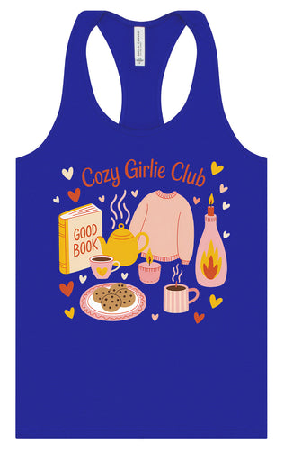 Cozy Girlie Club Women's Racerback Tank