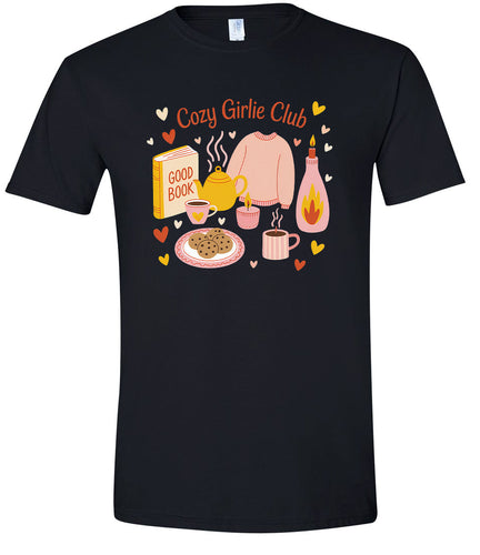 Cozy Girlie Club Adult Gildan Soft Shirt