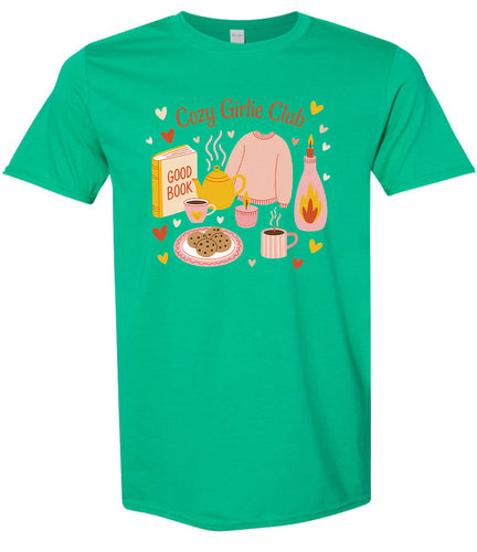 Cozy Girlie Club Adult Gildan Soft Shirt