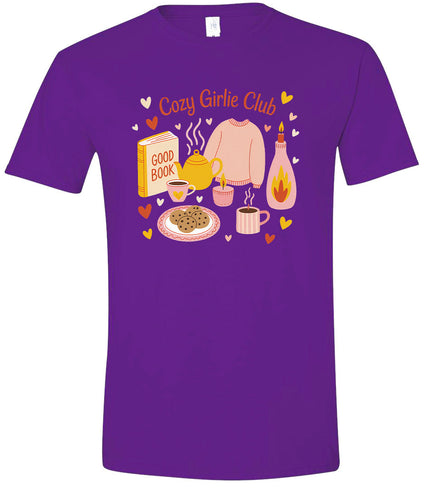 Cozy Girlie Club Adult Gildan Soft Shirt