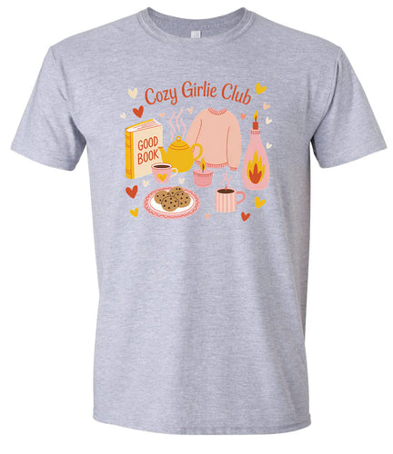 Cozy Girlie Club Adult Gildan Soft Shirt