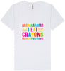 I Eat Crayons Unisex V-Neck Shirt