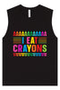 I Eat Crayons Muscle Tank
