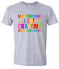 I Eat Crayons Adult Gildan Soft Shirt