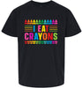 I Eat Crayons Children's Gildan Soft Shirt