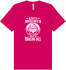An Old Man with a Bowling Ball Adult Bella Canvas Shirt