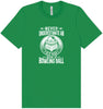 An Old Man with a Bowling Ball Adult Bella Canvas Shirt