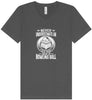 An Old Man with a Bowling Ball Unisex V-Neck Shirt