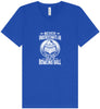 An Old Man with a Bowling Ball Unisex V-Neck Shirt