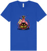 Black Cat Says Do It Unisex V-Neck Shirt