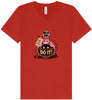 Black Cat Says Do It Unisex V-Neck Shirt