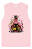 Black Cat Says Do It Muscle Tank