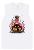 Black Cat Says Do It Muscle Tank