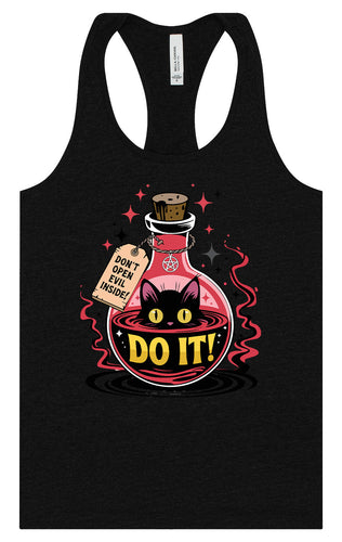 Black Cat Says Do It Women's Racerback Tank