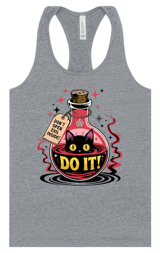 Black Cat Says Do It Women's Racerback Tank