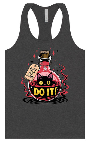 Black Cat Says Do It Women's Racerback Tank