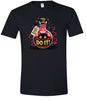 Black Cat Says Do It Adult Gildan Soft Shirt