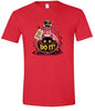 Black Cat Says Do It Adult Gildan Soft Shirt