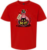 Black Cat Says Do It Children's Gildan Soft Shirt