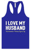 Love My Husband But Wanna Square Up Women's Racerback Tank